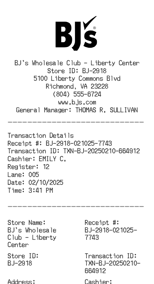 Receipt Image