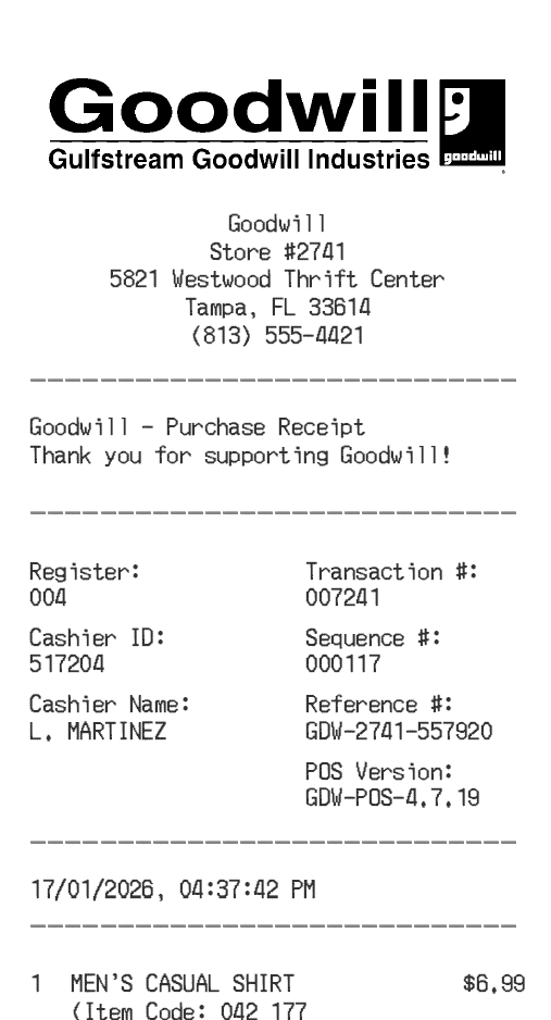 Receipt Image