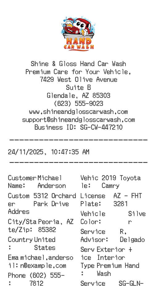 Receipt Image