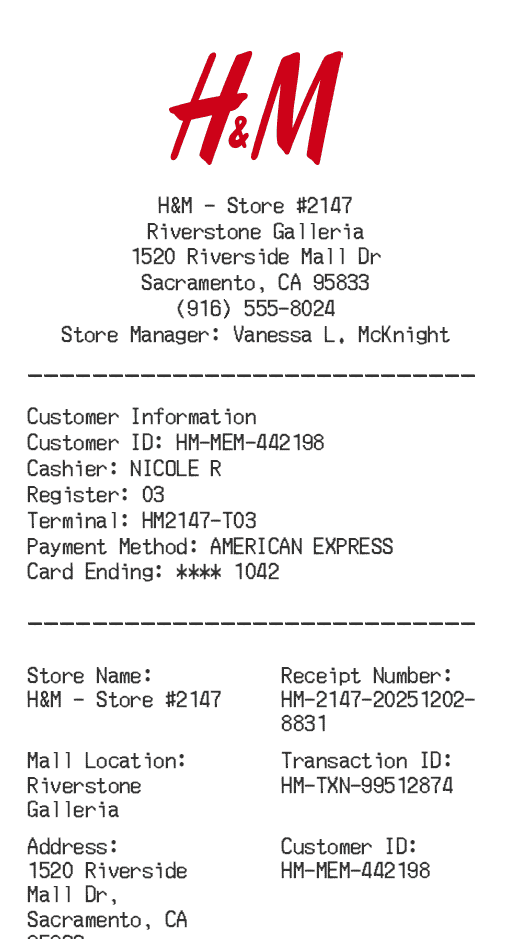 Receipt Image