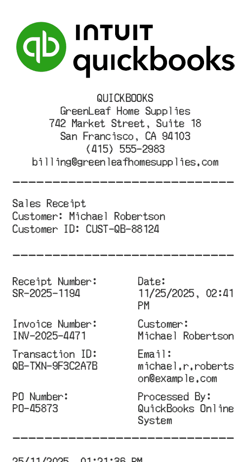 Receipt Image