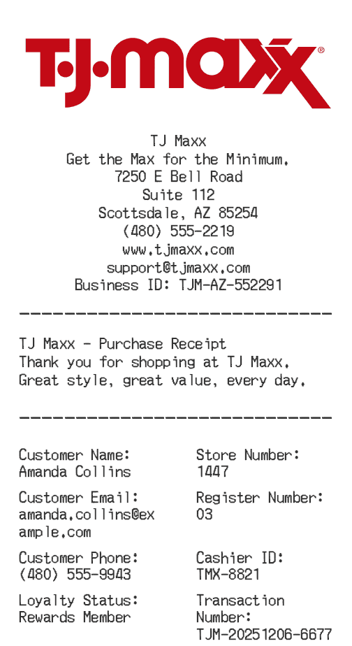 Receipt Image