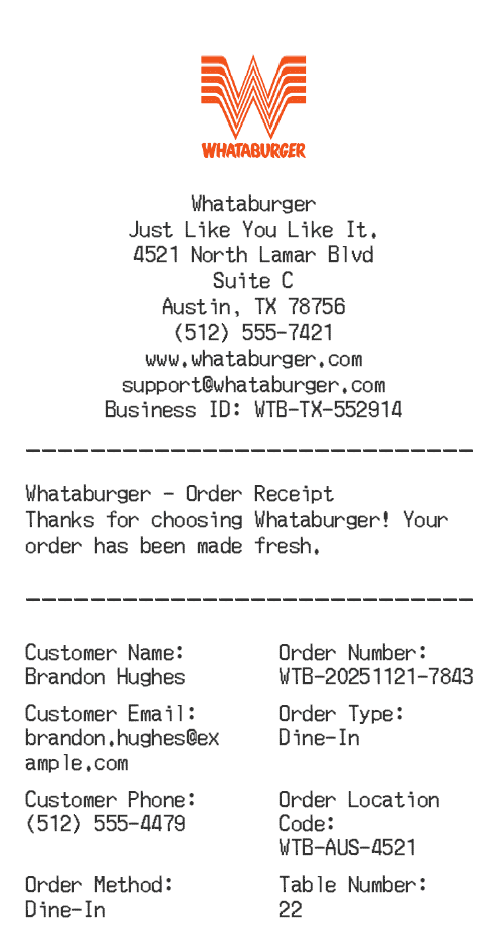 Receipt Image