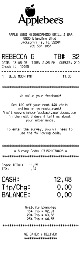 Receipt Image