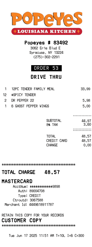 Receipt Image