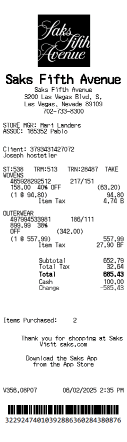 Receipt Image