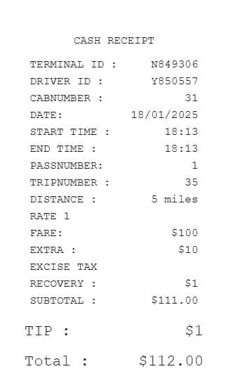 Cash Receipt Logo