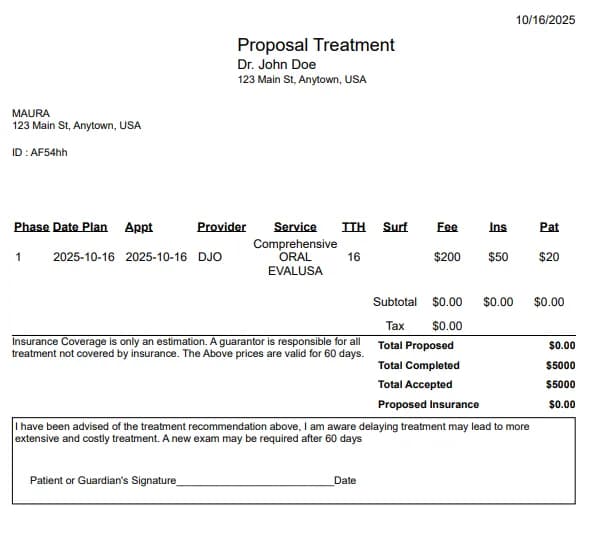 Hospital Receipt Logo